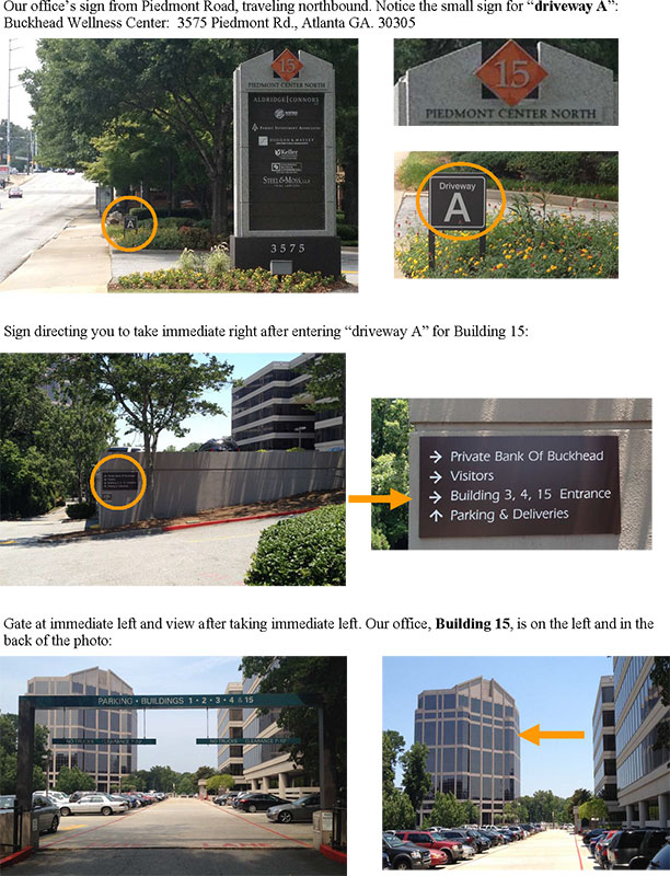 Maps & Directions Buckhead Wellness Center Atlanta GA